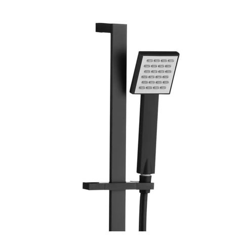 Otti Taran Handheld Shower Piece Holder Square Black ITSRB-HD