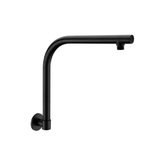 Otti Pavia Swivel Gooseneck Shower Arm Black PGSAB