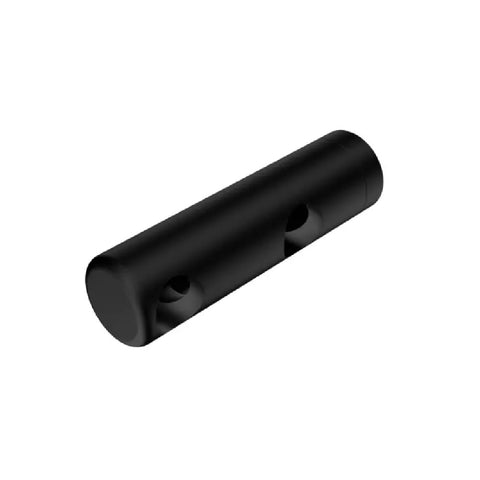 Nero Mecca Care Make Your Own 25mm Grab Rail Double End Bracket Left Hand Matte Black NR5390421MB