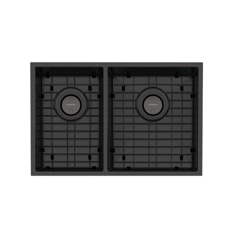 Phoenix Sink 4000 Series 1-3/4 Right Hand Bowl (Undermount/Overmount) Brushed Black 310-5102-16