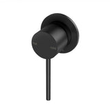 Phoenix Vivid Slimline Switchmix Shower / Wall Mixer 60mm Backplate Fit-Off Kit Matte Black VS2807-10-1