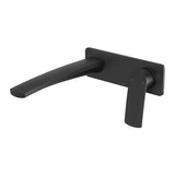 Phoenix Mekko SwitchMix Wall Basin/Bath Mixer Set 200mm Fit-Off (Trim Kit Only) Matte Black 115-2812-10