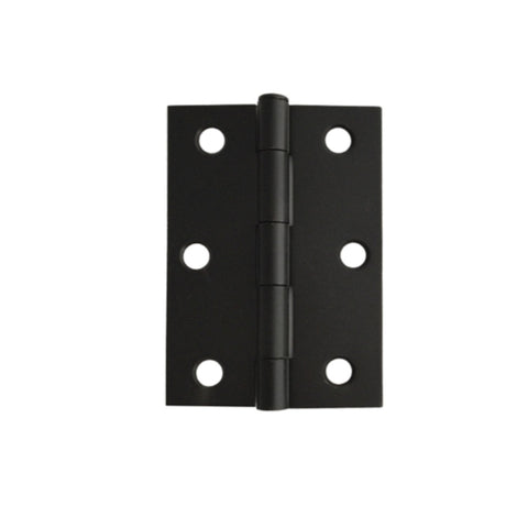 Trio Hinge Butt 85x60x1.6mm Loose Pin Matte Black PBT8516LPBL