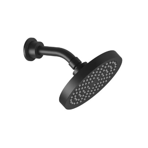 Phoenix Pina Shower Arm & 150mm Round Rose Matte Black 153-5900-10