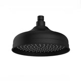 Phoenix Cromford Shower Rose 210mm Matte Black 134-5002-10