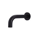 Meir Universal Round Curved Spout 130mm Matte Black MS05-130