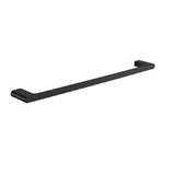 Seima Single Towel Rail Opus 600mm Black 191418