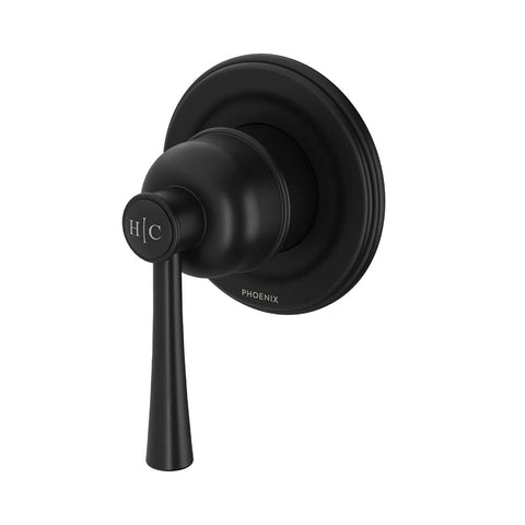 Phoenix Cromford SwitchMix Shower/Wall Mixer Fit-Off (Trim Kit Only) Matte Black 134-2805-10