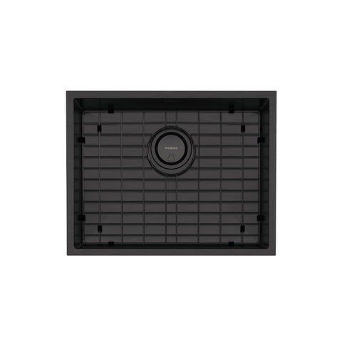 Phoenix Sink 4000 Series Large Single Bowl (Undermount/Overmount) Brushed Black 310-1002-16