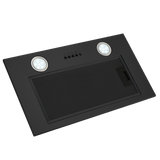 Euro Appliance Rangehood Undermount 52cm Black EP52UMBK3