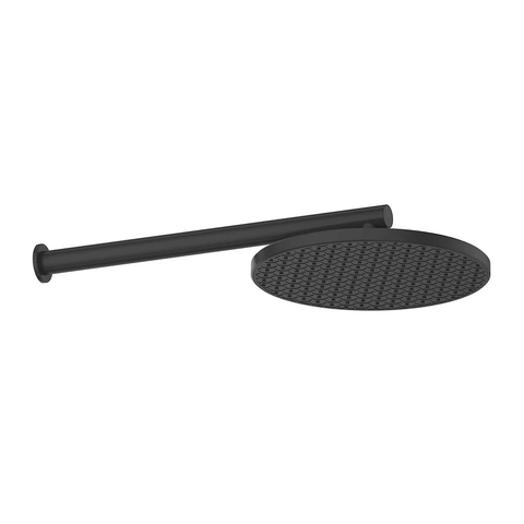 Greens Glide Rainboost Wall Shower Matte Black 57300MB