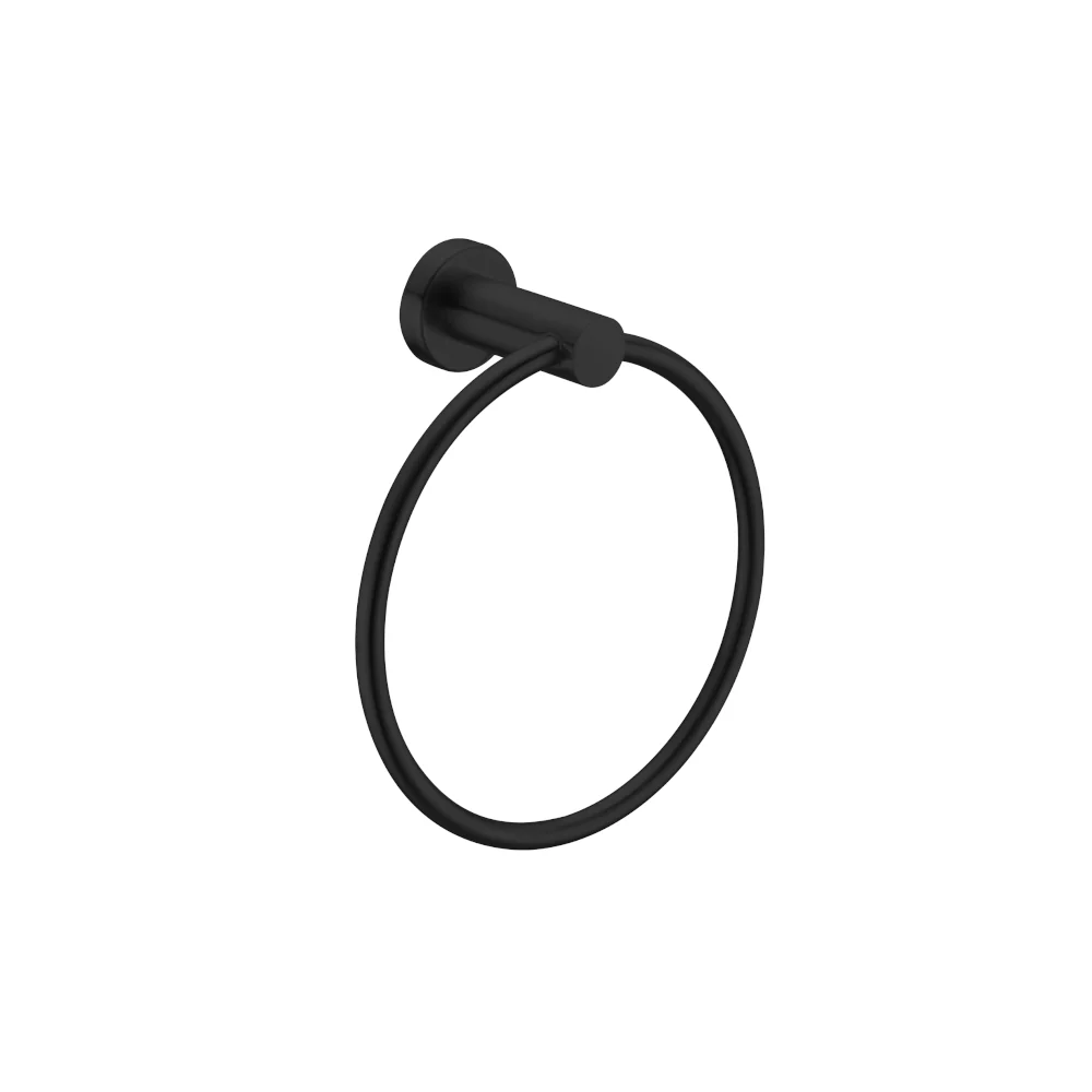 Amelie Royale Hand Towel Ring Matte Black BDO1980MB
