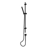 Greens Rocco Pin Rail Shower (Mic Shaped Handset) Matte Black 528100MB