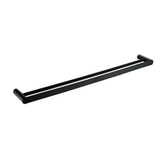 Otti Vetto Double Towel Rail 750mm Black IS1714B