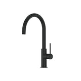 Greens Maci Gooseneck Sink Mixer Matte Black 21202547