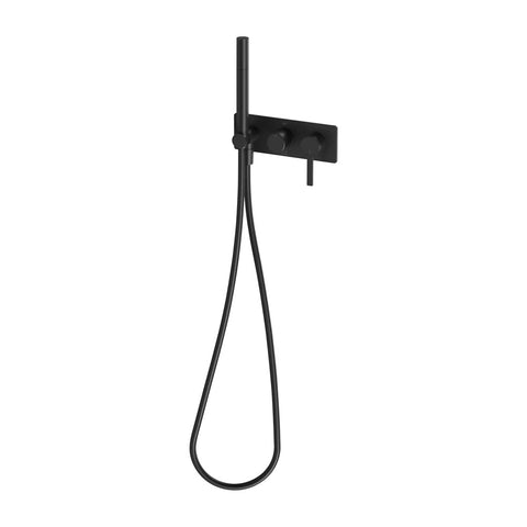 Phoenix Lexi MKII Wall Shower System Matte Black 123-7490-10