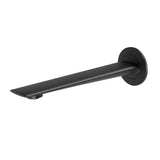 Phoenix Kusabi Wall Basin / Bath Outlet 200mm Matte Black 138-7610-10-1