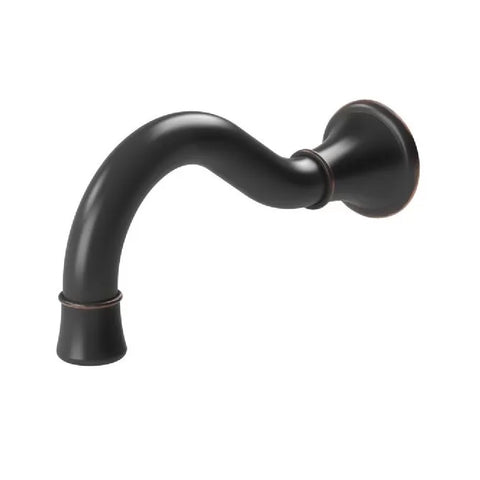 Phoenix Nostalgia Basin/Bath Outlet 180mm Shepherds Crook Antique Black NS0900-33