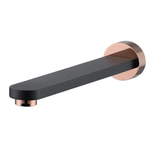 Otti Vetto Bath Spout Black & Rose Gold V11BSRG