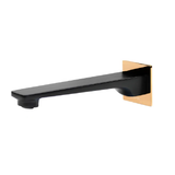 Otti Zevio Bath Spout Matte Black / Rose Gold Z13BSRG