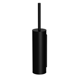 Meir Round Toilet Brush & Holder Matte Black MTO02N-R