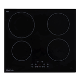 Artusi 4 Zone Induction Cooktop w/ Boost Functions 60cm Black Schott Glass CAID646B