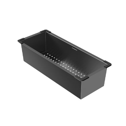 Phoenix Stainless Steel Colander Brushed Black 340-8560-16