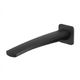 Phoenix Mekko Wall Bath Outlet 200mm Matte Black 115-7620-10-1