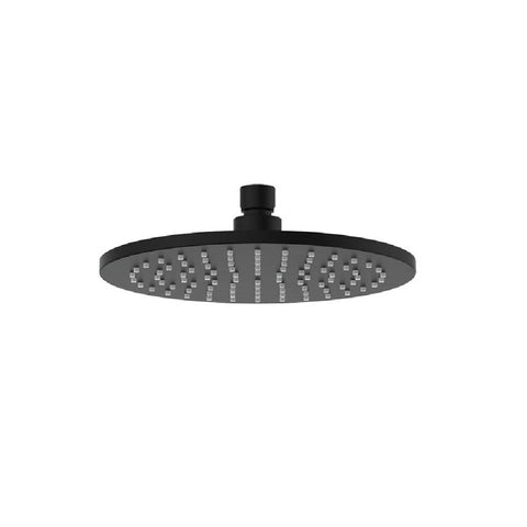 Fienza Starry Eco Flow Shower Head 200mm Matte Black 411105B-200