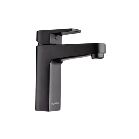 Vito Bertoni Taya2 Basin Mixer Fixed 165mm Save Mode Matte Black 94105