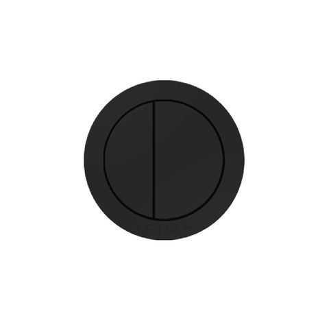 Seima Toilet Flush Button Round (for Arko, Modia & Limini) Matte Black 191201