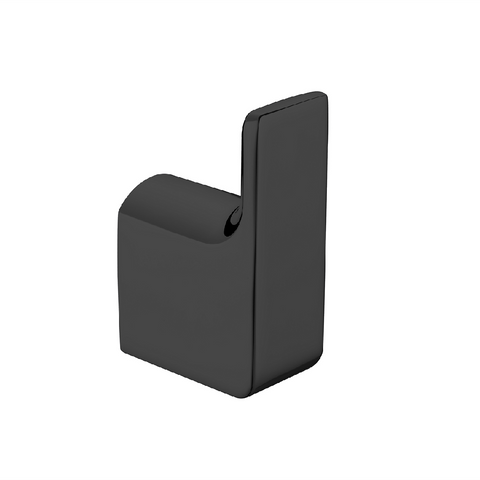 Nero Pearl Robe Hook Matte Black NR8082MB