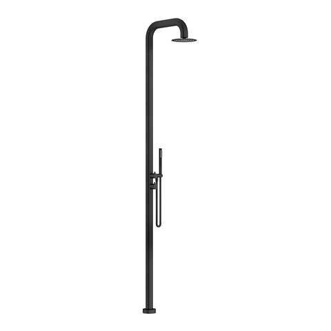 Linkware Elle 316 Stainless Steel Collection Freestanding Twin Shower Matte Black SST21602MB