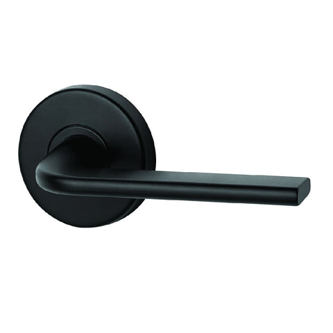 Lockwood Velocity Dummy Half Set with L4 Lever Matte Black VEL3/L4MBK