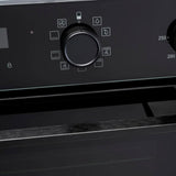 Euro Appliances Oven Electric 80cm x 60cm Double Oven Black EO8060DBK2