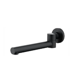 Otti Pavia Swivel Round Bath Spout Black PSWBSB