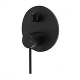 Phoenix Vivid Slimline Switchmix Shower / Bath Diverter Mixer Matte Black VS2910-10-1