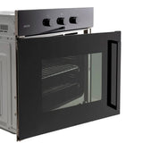 Euro Appliance Oven Electric 60cm Side Open 8 Function Black EO60SOBK
