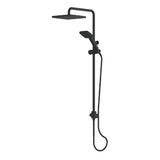 Greens Glide Syntra Rainboost Twin Rail Shower Matte Black 21290MB