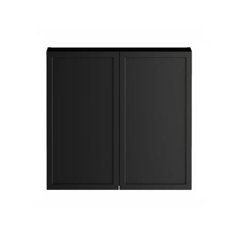 Otti Hampshire Laundry Wall Cabinet 630mm Black LA-WCBOH600B