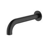 Oliveri Venice Curved Spout 200mm Matte Black VE105206FMB