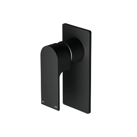 Nero Bianca Shower Mixer (Rectangle Plate) Trim Kits Only Matte Black NR321511TMB