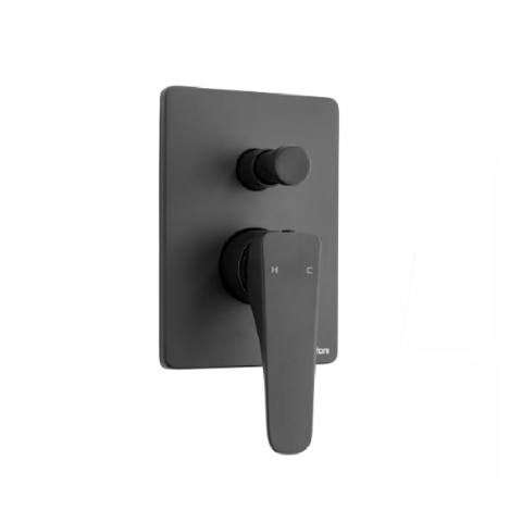 Vito Bertoni Sachi Shower/Bath Diverter Mixer Matte Black 43396