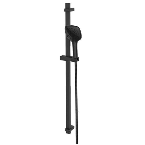 Greens Swept Airflo Rail Shower Matte Black 1860007