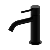 Nero Dolce Ii Curved Spout Basin Mixer Matte Black 25B014MB