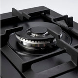Euro Appliance Cooktop Domino Wok Gas 30cm Black Glass EMJG30WSXBL