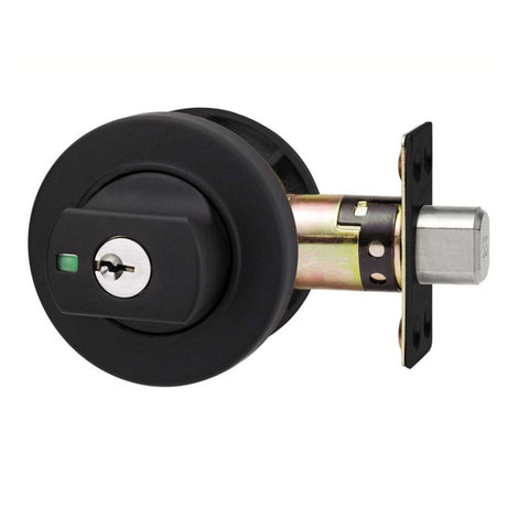 Lockwood Paradigm Deadbolt Round Rose Universal Pack Matte Black 005/B1MBKDP
