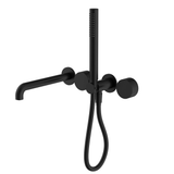 Nero Kara Progressive Shower System (Separate Plates) 250mm Trim Kits Only Matte Black NR271903B250TMB