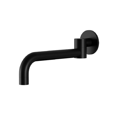 Meir Wall Swivel Spout Matte Black MS16