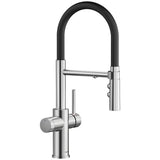 BLANCO CatrisS Flexo Filter Tap PVD Steel 527664